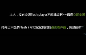 win10ϵͳIE11ۿҳƵʱʾûаװFlash Player